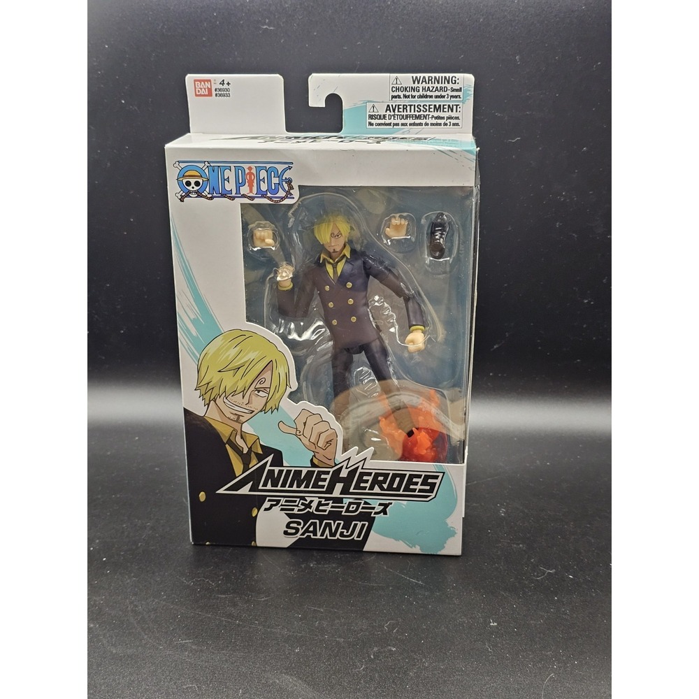 One Piece Anime Heroes *SANJI* 6.5" Action Figure - NIB Sealed - Picture 1 of 11